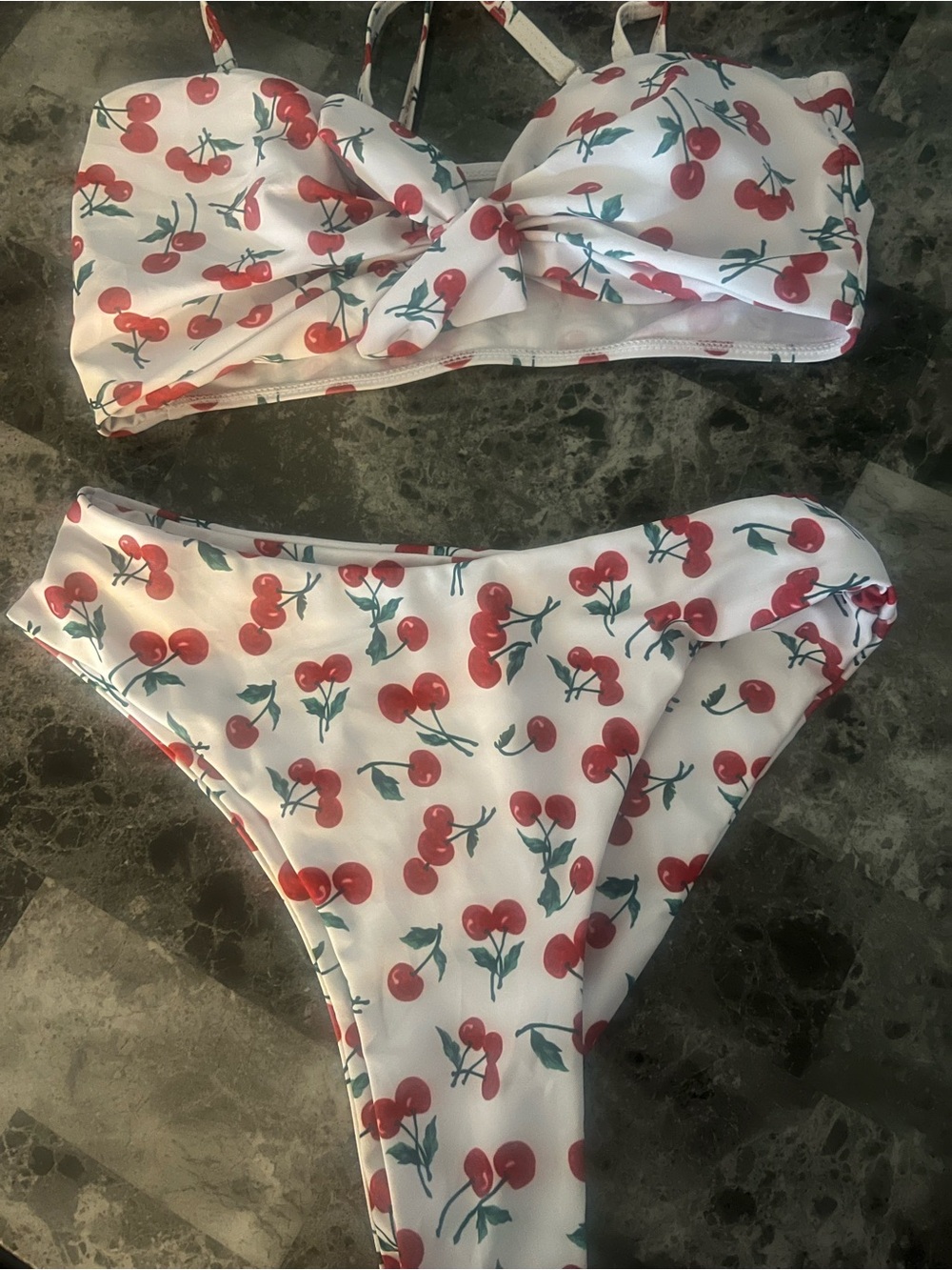 Cherry swim suit